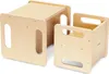 Tavolo e sedia multifunzionali in legno Montessori - mobili Anteprima dell’immagine prodotto 9