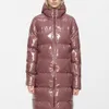 RAINS 15130R ALTA LONGER PUFFER JACKET W3 Rosa Produktbild-Vorschau 2