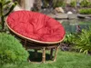 Polštářek na papasan Soa - Ø114 cm, tloušťka 8 cm - zelený, Náhled obrázku produktu 3