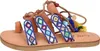 CORAL BLUE Sandalen Damen Textil Blau EX310 - Größe: 37 Produktbild-Vorschau 1