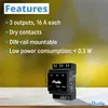 Shelly DIN-Schienensteuermodul mit 3 Z-Wave-Relais 110/240V Produktbild-Vorschau 12