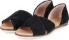 Apple of Eden Damen Sandalen CHIUSI Schwarz Rauleder Größe: Produktbild-Vorschau 1