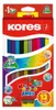 Kredki ołówkowe Kores BB93252 Kolores JUMBO DUO, pudełko 12 Podgląd zdjęcia produktu 6