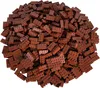 A pile of red-brown LEGO bricks. Produktbild-Vorschau
