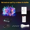 30m Guirlande Lumineuse LED，1200 LEDs Multicolore Guirlande Voir les images du produit 4