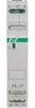 A vertical shot of a white electrical relay module with green accents. Náhled obrázku produktu