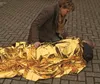 Medi-Inn Rettungsdecke Rettungsfolie gold | silber 160 x Produktbild-Vorschau 4
