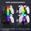 RGB Gaming Headset- & Controller-Ständer mit Beleuchtung Produktbild-Vorschau 5