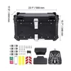 SucceBuy Motorrad-Topcase, 65 l, universelle Heckbox aus Produktbild-Vorschau 7