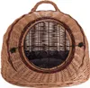 Panier en osier pour chats et autres animaux, panier ovale Voir les images du produit 2