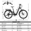 E-Bike Cityrad 28 Zoll Damen Herren, SUV, Fully, 48V 720Wh Produktbild-Vorschau 7