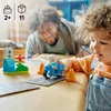 LEGO DUPLO Modrá policajná motorka, Stavebnica, 2 rok / Náhľad obrázku produktu 11
