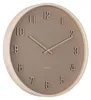 WANDUHR Nervadura - Braun - 40,8/40,8/ cm Produktbild-Vorschau 1