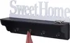 Wandgarderobe MCW-D41 Sweet Home, Garderobe Regal, 4 Haken Produktbild-Vorschau 1