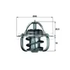 Mahle Thermostat für Alfa Chevrolet Fiat Isuzu Jeep Seat Produktbild-Vorschau 14