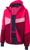 A children's ski jacket is shown open, revealing its interior. Produktbild-Vorschau
