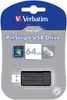 Verbatim PinStripe 64GB, 64 GB, USB 2.0, Drehring, 9.22 mm, Produktbild-Vorschau 2
