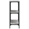 The Living Store Konsolentisch Grau Sonoma 100x29x75 cm Produktbild-Vorschau 6