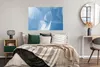 MuchoWow® Poster Acrylfarbe - Blau - Design 120x80 cm - Produktbild-Vorschau 4