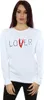 It - "Loser Lover" Sweatshirt für Damen BI1775 (XL) (Weiß) Produktbild-Vorschau 2