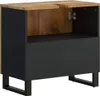 vidaXL Waschbeckenunterschrank Massivholz Mango und Produktbild-Vorschau 6