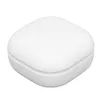 A white charging case for earbuds is shown against a white background. Produktbild-Vorschau