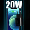 A smartphone is shown charging with a power adapter, with large text indicating "20W" in the background. Anteprima dell’immagine prodotto
