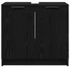 vidaXL Armoire de salle de bain noir imitation chêne 64,5 x Voir les images du produit 6