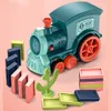Kinder Automatisches Legen Domino Zug Elektroauto Dominoes Produktbild-Vorschau 5
