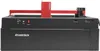 A black and red laser engraver machine is shown against a white background. Produktbild-Vorschau