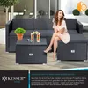 KESSER® Polyrattan Lounge Aruba – Gartenlounge für 3-4 Produktbild-Vorschau 3