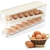 Eierhalter Kühlschrank Eierbox 12 Eier Organizer Eier  Produktbild-Vorschau 1