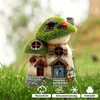 Solar Feenhaus Pilz Gartendeko aus Kunstharz, handbemalt, Produktbild-Vorschau 7