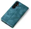 A teal flip case for a smartphone is shown on a white background. Produktbild-Vorschau