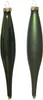 Christbaumschmuck Eiszapfen 15cm Glas 6er Set - Piniengrün Produktbild-Vorschau 1