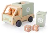 Camion poubelle en bois Mamabrum pour enfants, camion de Voir les images du produit 9