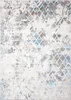 Tapiso Teppich VALLEY Modern Kurzflor Grau Beige Blau Produktbild-Vorschau 2