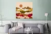 MuchoWow® Poster Tiger Druck - Pastell - Gold - Druck - Produktbild-Vorschau 5