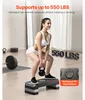 Piattaforma aerobica regolabile in altezza (da 10,16 a Anteprima dell’immagine prodotto 2