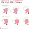 ELEXACARE Haarturban, Turban Handtuch mit Knopf (2 St., Produktbild-Vorschau 6