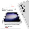 Galaxy S23 FE Hülle, Hybrid Transparente Rückseite TPU Produktbild-Vorschau 4