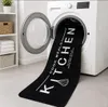 Unyqoos® Küchenläufer 80×200 cm Schwarz – Polyester Produktbild-Vorschau 2