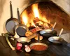 RIESS 0564-123 Eisen Holzknechtpfanne Ø 24 cm mit Holzgriff Produktbild-Vorschau 5