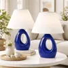 Tischlampe 2er Set Nachttisch Lampe Nachttischlampe Produktbild-Vorschau 2