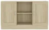 vidaXL Příborník Sonoma Dub 120x30,5x70 cm výrobek ze dřeva Náhled obrázku produktu 5