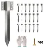 20er-Pack Bahnschwellen-Befestigungswinkel, 41 cm Produktbild-Vorschau 1