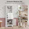 Merax Badezimmerschrank, Buffetschrank mit 3 Schubladen, Produktbild-Vorschau 8