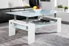 Tavolino Alana, bianco, 60 cm di larghezza, 45 cm di Anteprima dell’immagine prodotto 3