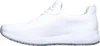 A side view of a white Skechers work shoe against a white background. Produktbild-Vorschau