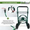 Schlauchwagen Premium 4 Vollgummiräder 92x57x78 cm Stahl, Produktbild-Vorschau 4